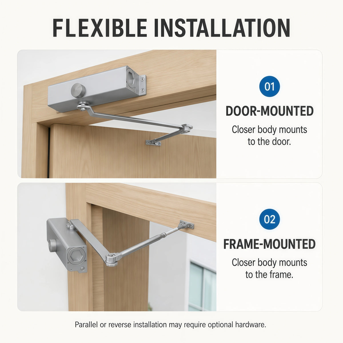 AMIEF HOME Adjustable Hydraulic Door Closer