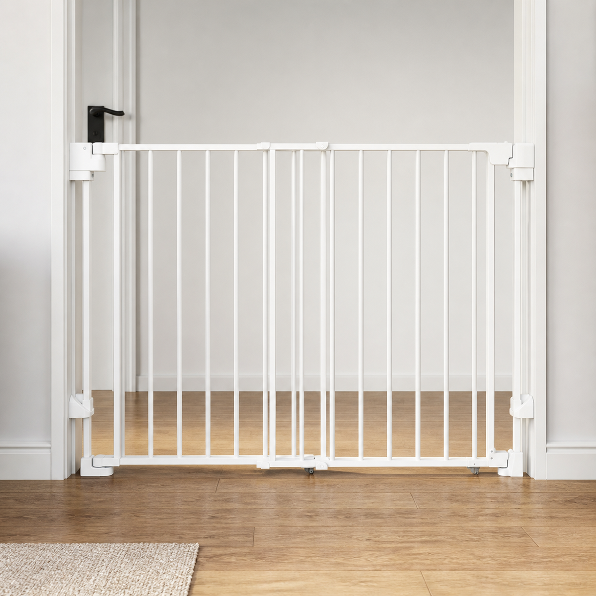Amief Home extra-wide walk-through pet gate detail