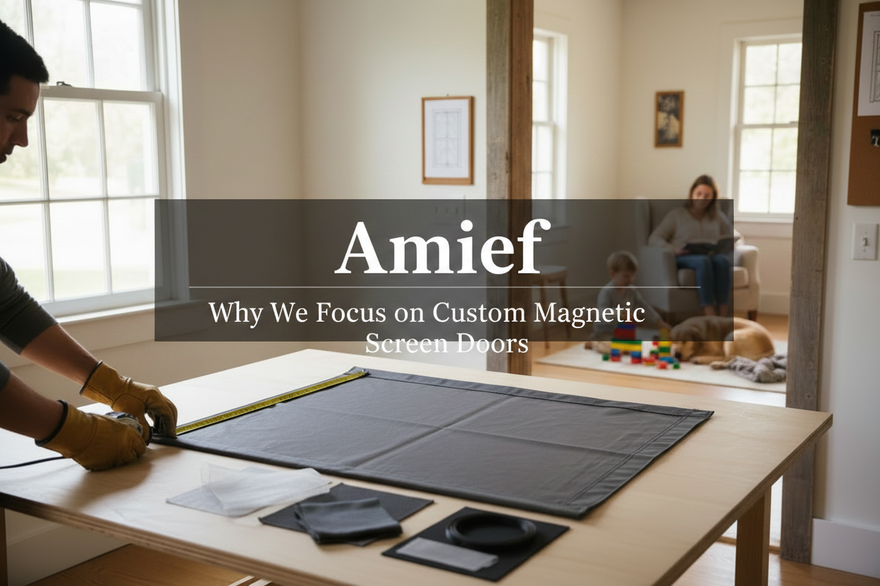 Amief: Why We Focus on Custom Magnetic Screen Doors