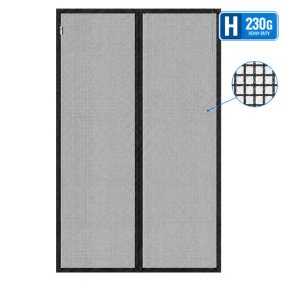 H Series 230G | 01 Amief Home Heavy-Duty Pet-Proof Screen Door – main product image with mesh weight badge
