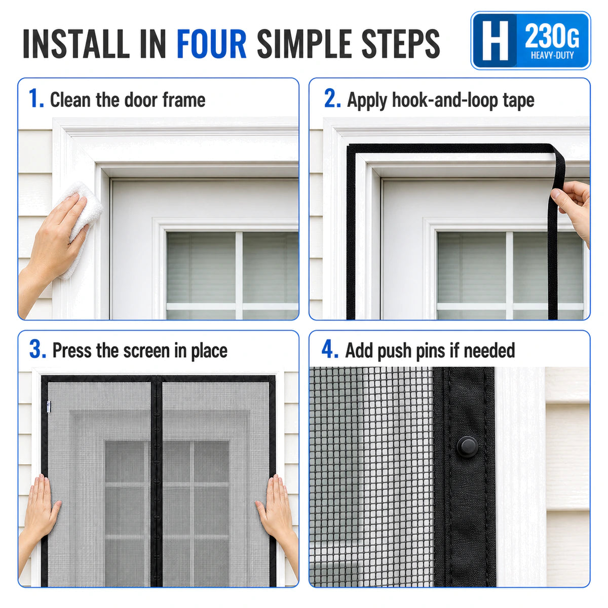 Hook-and-Loop Installation