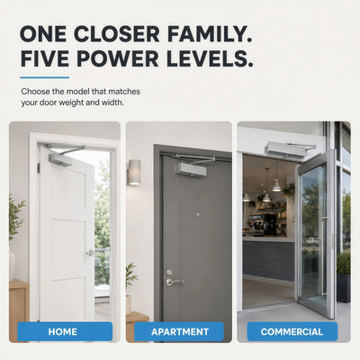 AMIEF HOME Adjustable Hydraulic Door Closer