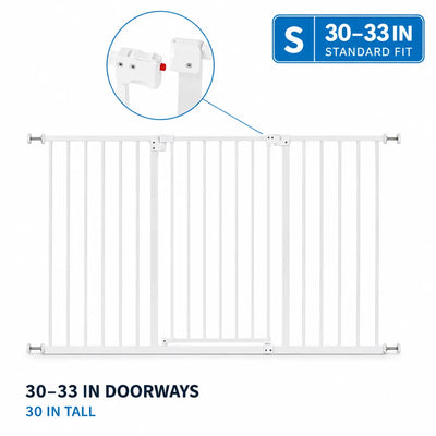 Amief Home Walk-Through Pet Gate | 30-33 in